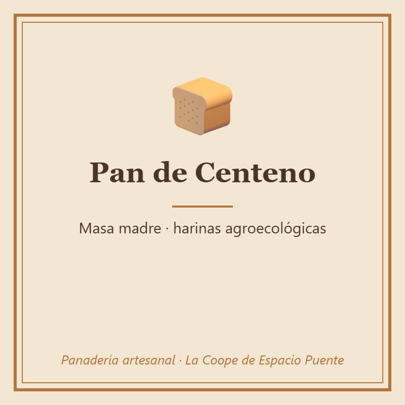 Pan de centeno de masa madre