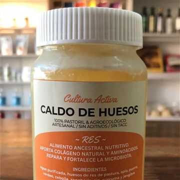 Caldo de huesos de res agroecológico 360 g