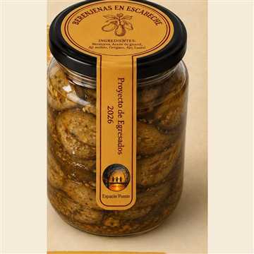 Berenjenas en escabeche (frasco)